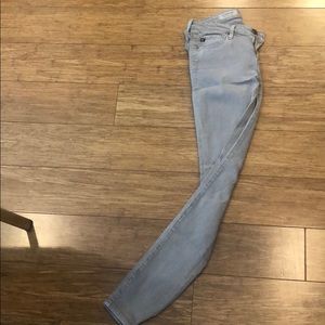 AG jeans. The legging ankle